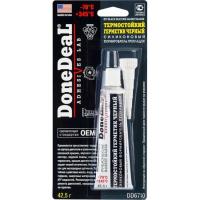 Клей- Черн. термос. силик. формир. прокладок 42,5г DONE DEAL DD6710 /кор.12шт/