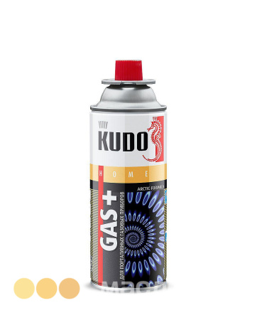 KUDO Газ универсальный для портативных газовых приборов GAS+ 520мл. KU-H403 